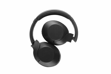 HENDRIX. Foldable wireless headphones with 20h of battery life in recycled ABS (100% rABS) чорний - 97426-103- Фото №3