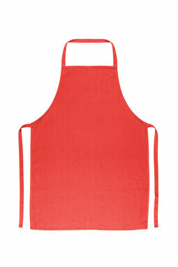 CUMIN. Фартук из хлопчатобумажной саржи (180 г/м²) красный - 99157-105- Фото №1 CUMIN. Фартук из хлопчатобумажной саржи (180 г/м²) красный - 99157-105- Фото №1