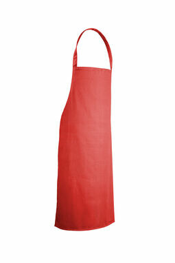 CUMIN. Фартук из хлопчатобумажной саржи (180 г/м²) красный - 99157-105- Фото №2 CUMIN. Фартук из хлопчатобумажной саржи (180 г/м²) красный - 99157-105- Фото №2