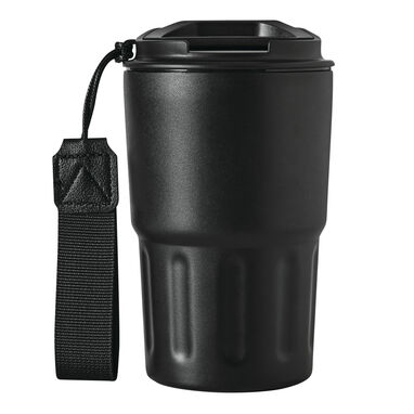 Термокружка TRAVEL MUG, цвет чёрный - 56-0304556- Фото №3