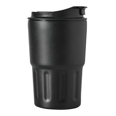 Термокружка TRAVEL MUG, цвет чёрный - 56-0304556- Фото №5