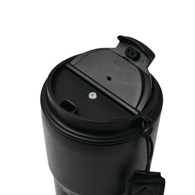 Термокружка TRAVEL MUG, цвет чёрный - 56-0304556- Фото №7