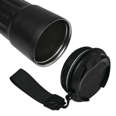 Термокружка TRAVEL MUG, цвет чёрный - 56-0304556- Фото №8