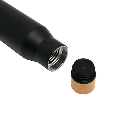 Вакуумная бутылка DRINK NOBLY, цвет чёрный - 56-0304605- Фото №4