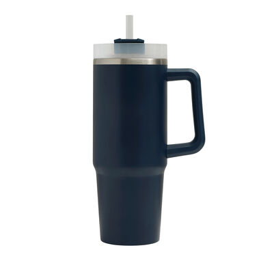 Термокружка DRINK DELUXE, колір темно-синій - 56-0304673- Фото №2