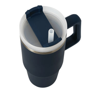Термокружка DRINK DELUXE, колір темно-синій - 56-0304673- Фото №6