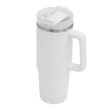 Термокружка DRINK DELUXE, колір білий - 56-0304678- Фото №1