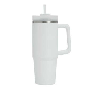 Термокружка DRINK DELUXE, колір білий - 56-0304678- Фото №2