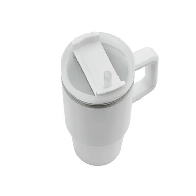 Термокружка DRINK DELUXE, колір білий - 56-0304678- Фото №6