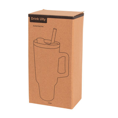 Термокружка DRINK ULTY, колір бежевий - 56-0304683- Фото №9
