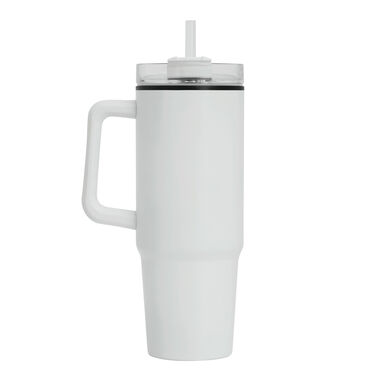 Термокружка DRINK ULTY, колір білий - 56-0304688- Фото №3