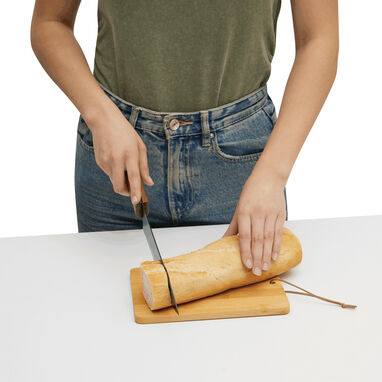 Обробна дошка BAMBOO SHAPE, колір коричневий - 56-0307057- Фото №3