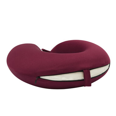 Подушка для шиї BEST COMFY, колір бордовий - 56-0607009- Фото №5