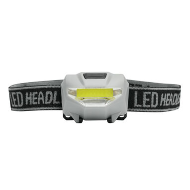 Налобний ліхтар SMART HELPER, колір сірий, чорний - 56-0699915- Фото №2