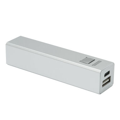 Powerbank ENDURANCE RECYCLED, колір срібний - 56-1107298- Фото №1