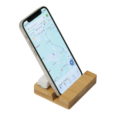 Держатель для смартфона CLICKER, цвет белый, коричневый - 56-1107387- Фото №6