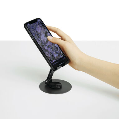 Складний тримач для телефону DESK MASTER, колір антрацит - 56-1107388- Фото №8