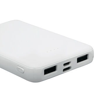 Powerbank POCKET ENERGY, колір білий - 56-1107394- Фото №8