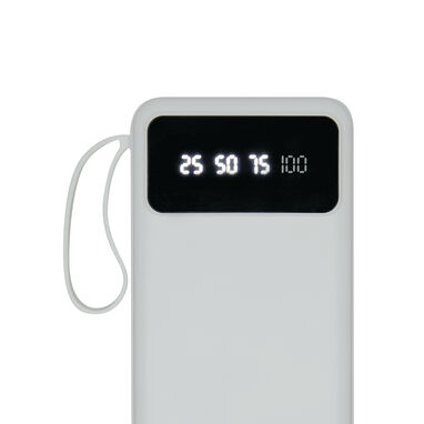 Powerbank MULTI CHARGE, колір білий - 58-8105024- Фото №7