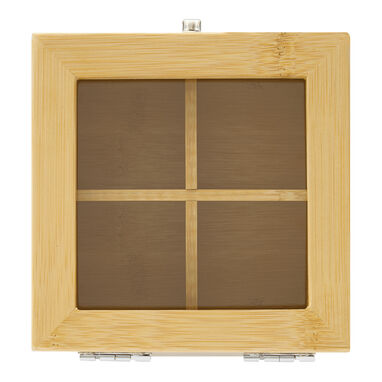 Коробка для чая ASSORTMENT, цвет коричневый - 56-0304479- Фото №9