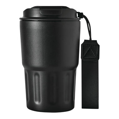 Термокружка TRAVEL MUG, цвет чёрный - 56-0304556- Фото №11
