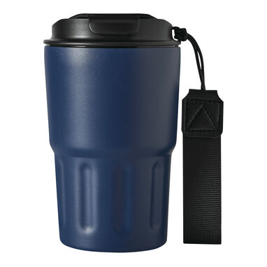 Термокружка TRAVEL MUG, колір темно-синій - 56-0304557- Фото №11