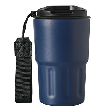 Термокружка TRAVEL MUG, колір темно-синій - 56-0304557- Фото №12