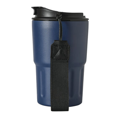 Термокружка TRAVEL MUG, колір темно-синій - 56-0304557- Фото №13