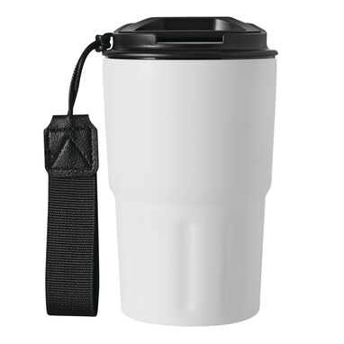Термокружка TRAVEL MUG, цвет белый - 56-0304558- Фото №13