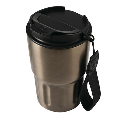 Термокружка TRAVEL MUG, колір антрацит - 56-0304559- Фото №14