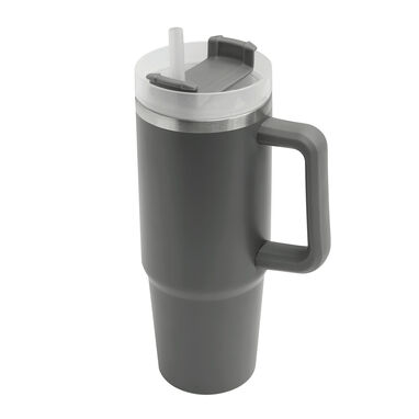 Термокружка DRINK DELUXE, колір сірий - 56-0304671- Фото №10