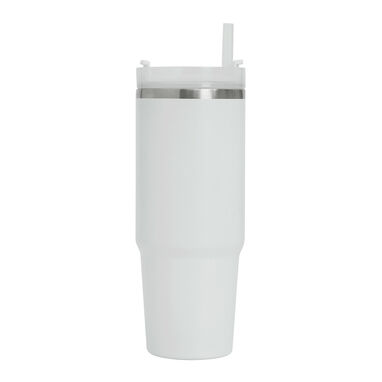 Термокружка DRINK DELUXE, колір білий - 56-0304678- Фото №13
