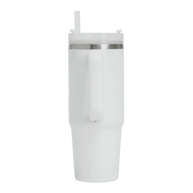 Термокружка DRINK DELUXE, колір білий - 56-0304678- Фото №14