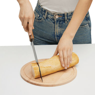 Обробна дошка WOODEN CIRCLE, колір коричневий - 56-0308309- Фото №8