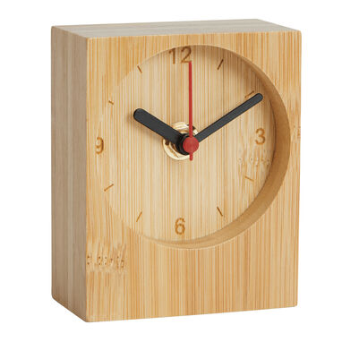 Настільний годинник EXPRESSION, колір коричневий - 56-0401002- Фото №7