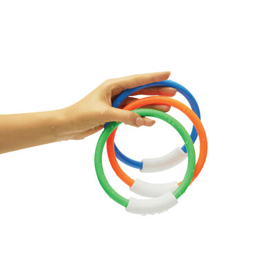 Кольца для дайвинга SPLASH LOOPS, цвет зелёный, оранжевый, синий - 56-0606157- Фото №6