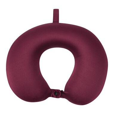 Подушка для шиї BEST COMFY, колір бордовий - 56-0607009- Фото №7