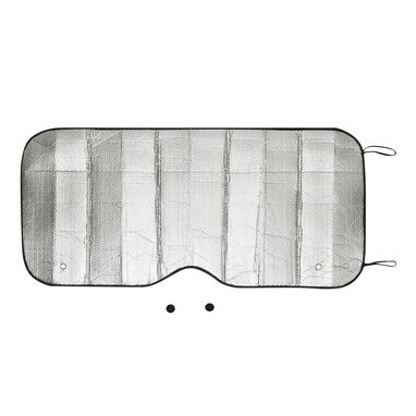 Автомобильный солнцезащитный козырек SHADOW FOLD, цвет серебряный - 56-0609077- Фото №7
