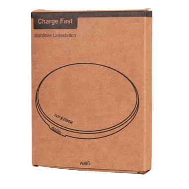 Беспроводная зарядная станция CHARGE FAST, цвет белый - 56-1107294- Фото №12
