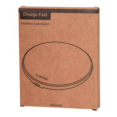 Беспроводная зарядная станция CHARGE FAST, цвет чёрный - 56-1107295- Фото №16