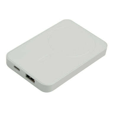 Powerbank MAGNET, колір білий - 56-1107391- Фото №12
