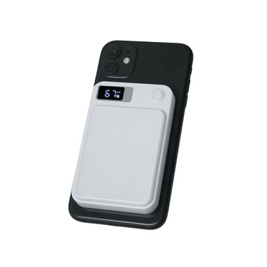 Powerbank MAGNET, колір білий - 56-1107391- Фото №21