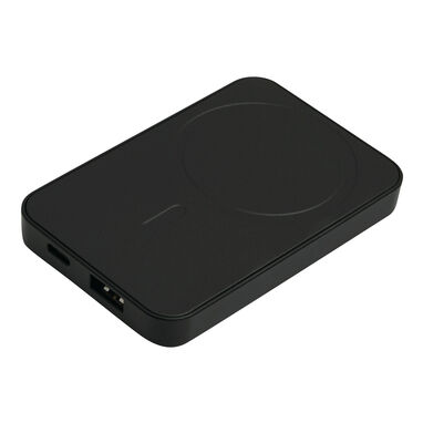 Powerbank MAGNET, колір чорний - 56-1107392- Фото №9