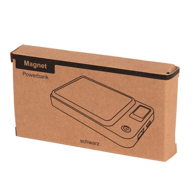 Powerbank MAGNET, колір чорний - 56-1107392- Фото №16