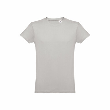 THC LUANDA Футболка мужская из хлопка светло-серый размер 3XL - 30104-123-3XL- Фото №3 THC LUANDA Футболка мужская из хлопка светло-серый размер 3XL - 30104-123-3XL- Фото №3