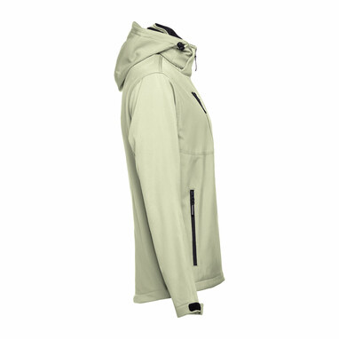THC ZAGREB Мужская куртка softshell со съемным капюшоном пастельно-зеленый размер M - 30180-159-M- Фото №3 THC ZAGREB Мужская куртка softshell со съемным капюшоном пастельно-зеленый размер M - 30180-159-M- Фото №3