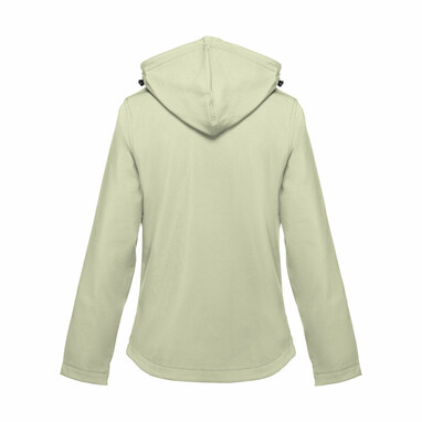 THC ZAGREB WOMEN Женская куртка softshell со съемным капюшоном пастельно-зеленый  размер M - 30181-159-M- Фото №2