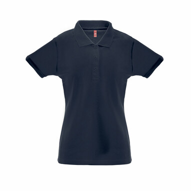 THC BERLIN WOMEN. Жіноча сорочка-поло синій  розмір XXL - 30264-104-XXL- Фото №1
