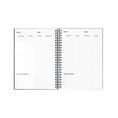 STARTER KIT INFINITE PLANNER A5. Набір містить щоденник формату А5, набір для чищення, маркер та тримач для маркерів темно-синій - 33202-134- Фото №5