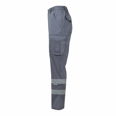 VL DIONYSUS Многокарманные эластичные брюки (240 г/м²) из хлопка (46%), ЭМЭ (38%) и полиэстера (16%) серый  размер 50 - 36025-113-50- Фото №2